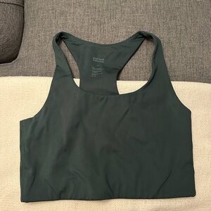 Girlfriend Collective Dark Green Tank Top